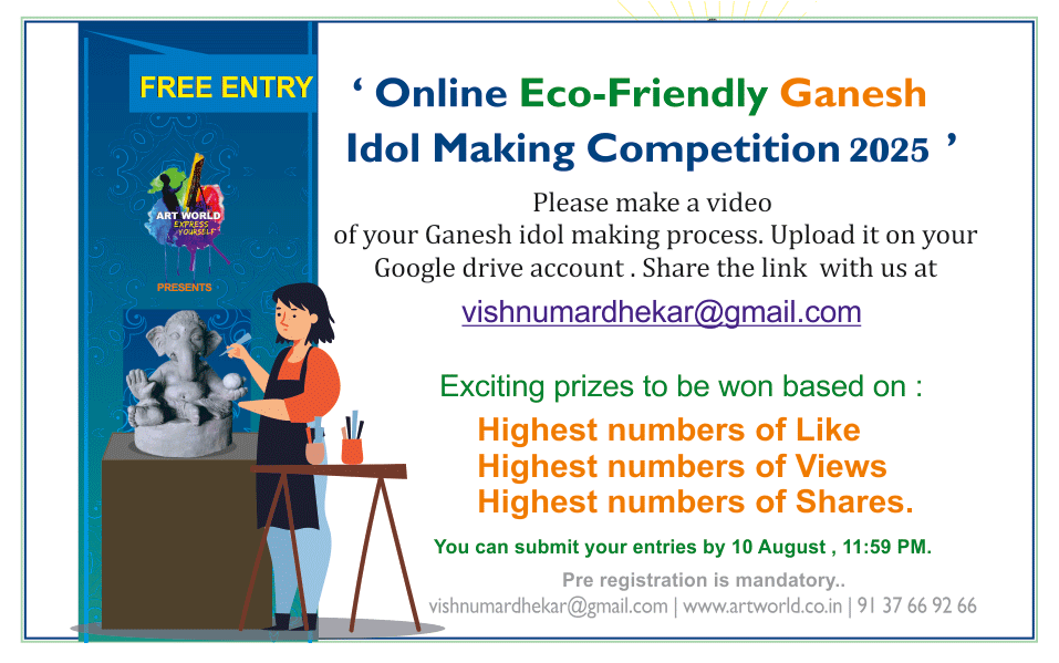 Eco Bappa 2025 – India’s Biggest Online Ganesh Idol Making Contest!